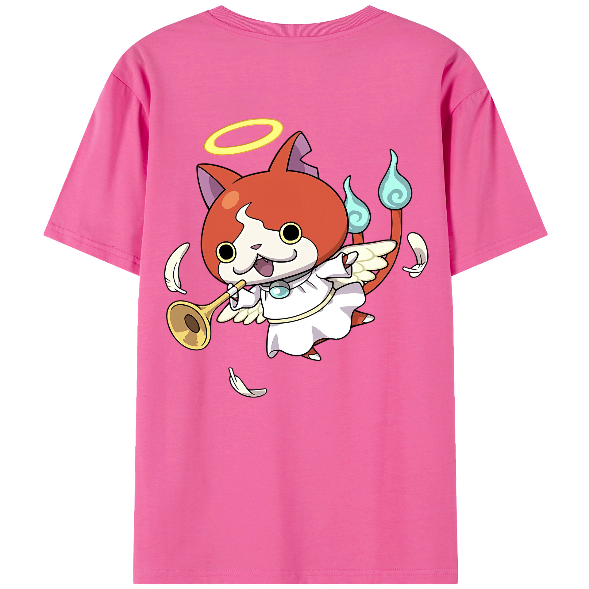 （画像用） 妖怪ウォッチ Yo-kai Watch レディース半袖Tシャツ(バックプリント)